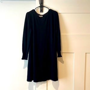 Loft Black maternity dress in size large